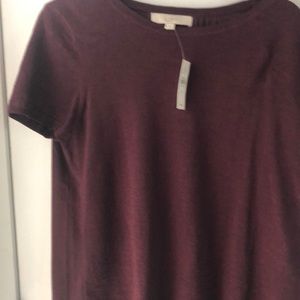 Light weight short sleeve Loft top